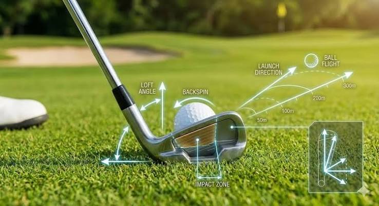 Golfer working on start line and face control to fix a slice